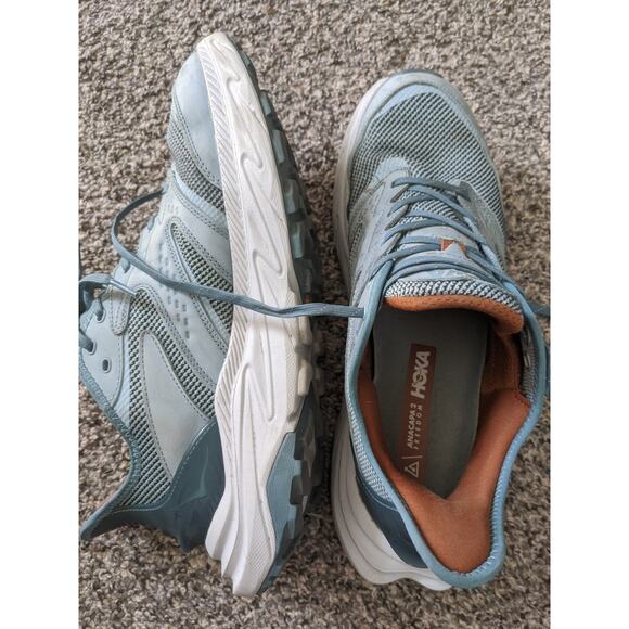 Hoka One One Anacapa 2 Freedom Hiking Shoes Druzy Blue Mens Size 13D main image 6